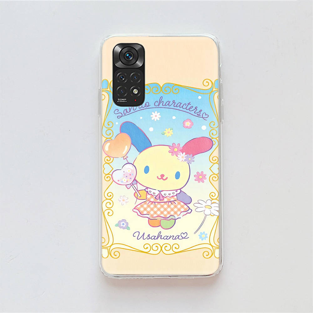 KT69 Kitty Friends Case for Samsung A04 A14 A23 A34 A54 M23 M33 M52 M53 Realme 10 9 C30S C35 C55 VIVO Y02S Y21 Y33S Y51 X80 Pro Clear Cover