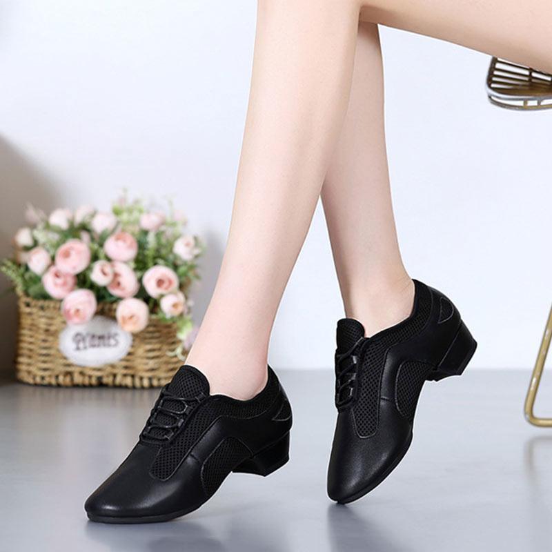 Latindansskor Dansskor Dam Jazz Salsa Latin Sällskapsdans Träningssko Damer Flickor Mjuk Sula Tango Modern Dans Damsneakers