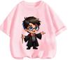 Premium Soft Harry Potter Short Sleeve T Shirt Summer Casual Cartoon Printed Children Daily Wear