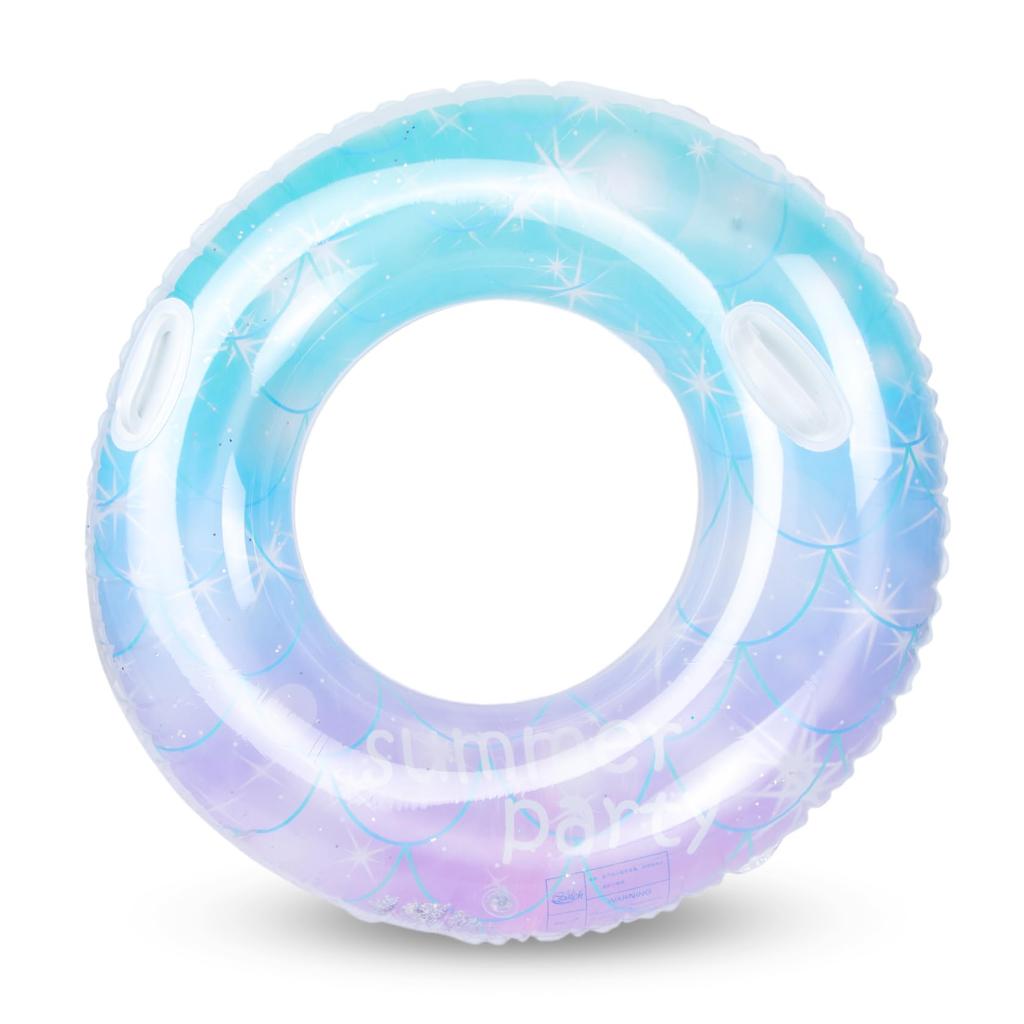 Oziral Adult Starry Sky Float with Large for Water Summer Outdoor Water Sports Handle, Size, Glitter, Thick, Transparent, Cute, Pool, Beach, Play,