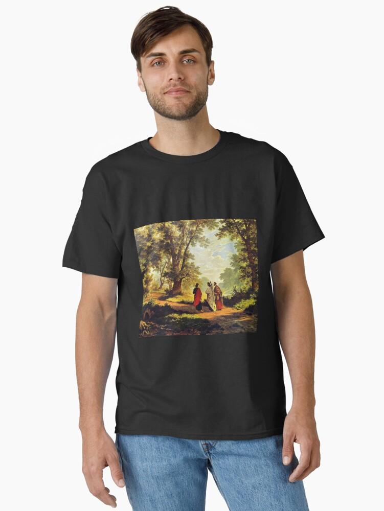Cross Road Road To Emmaus Classic Unisex T-Shirt