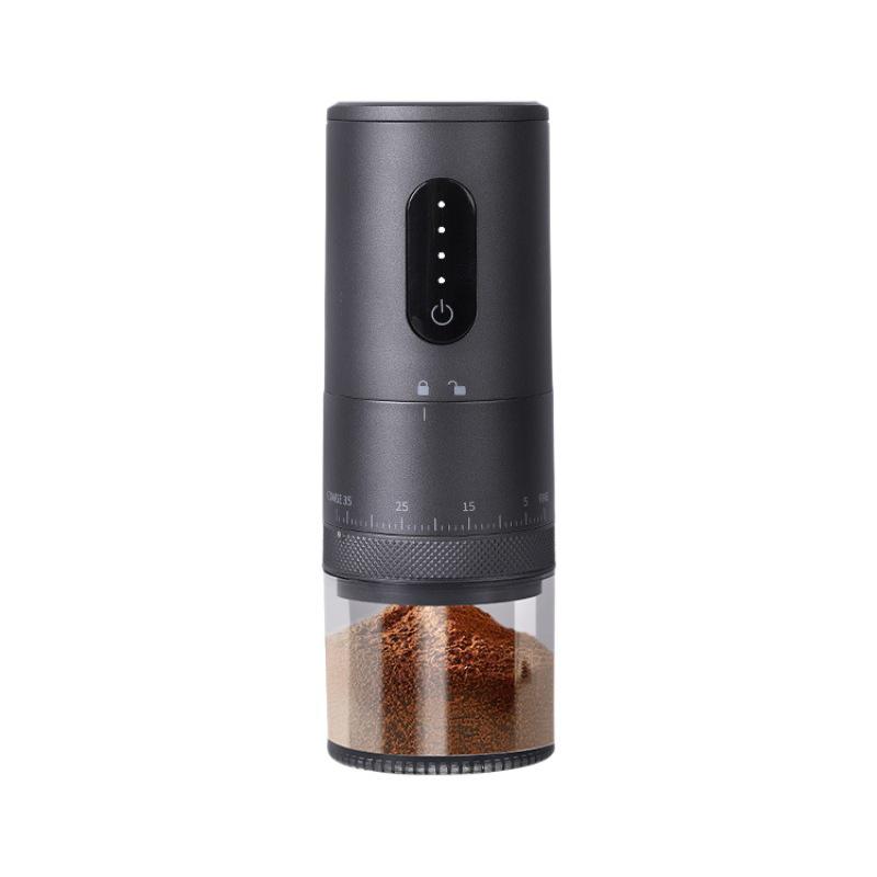 Compact Portable Electric Coffee Grinder for Home, Office, and Outdoor Use