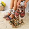 Strap Shoes - New Style, Large Size, Flat-bottom Sandals for Women