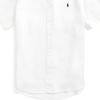Polo Ralph Lauren Logo Embroidered Polo Straight Fit Short Sleeve Shirt Men Shirts White 710795452-008