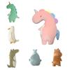 Large Soft Plush Dinosaur Pillow For Kids Cartoon Animal Design Nordic Style 75cm Height