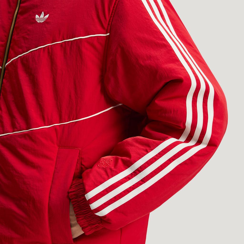 adidas Originals FW25 Padded Jacket Year Of The Rabbit Limited CNY New Year Reversible Warm Loose Sports Fashion Long Sleeve Cotton Coat KT0639