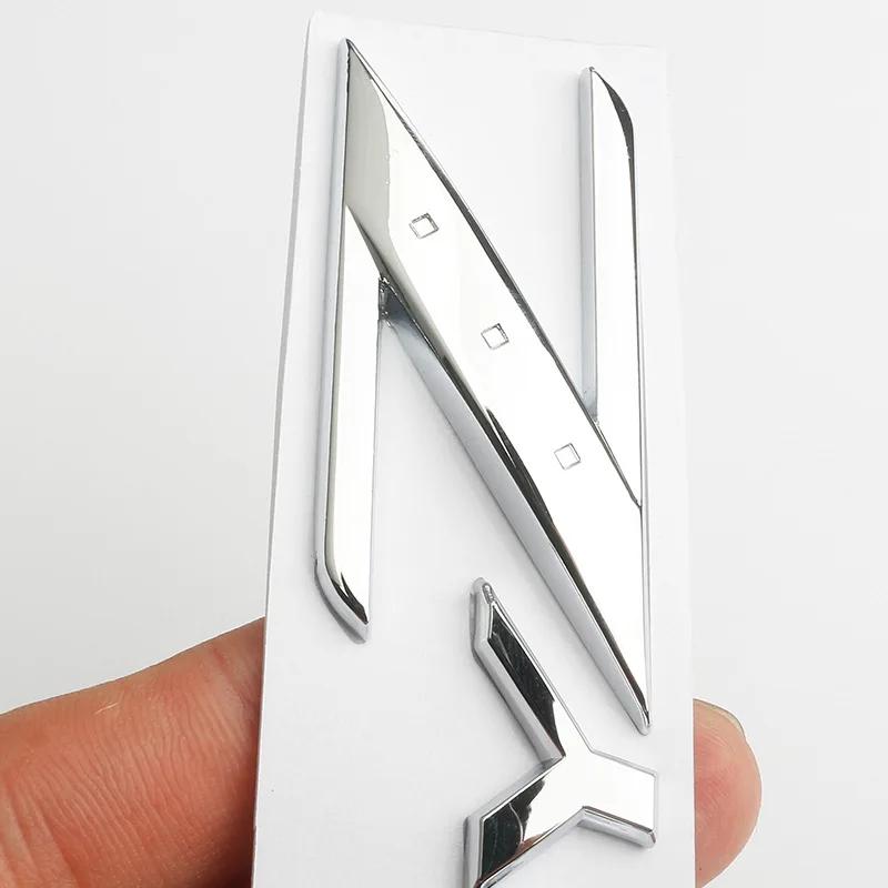 3D Letters Fairlady Z Logo Rear Boot Trunk Emblem Badge For Nissan Nismo 350Z 370Z Z33 GTR Side Fender Car Sticker Decals