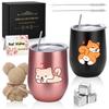 Cute Dog Matching Gift Perfect for and Female Keeps Drinks Hot or Stylish and Practical Gifts for Dog Set of Cute Gifts for Women and Perfect for and