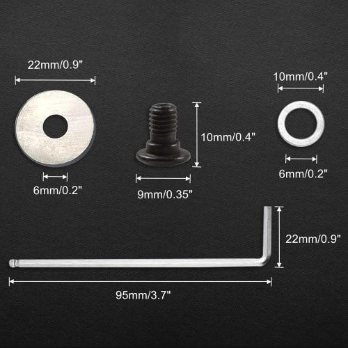 LEONTOOL Manual Tile Nipper Replacement Blade, Carbide Blade, Replacement for Glass Cutter, Glass Nipper, Dedicated Parts Set, Sharp Cutting Edge, Til