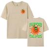 Rapper Feid Ferxxocalipsis World Tour Men's Women's Oversized Harajuku Hip Hop Style T Shirts Summer T-shirt Unisex