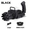 8 Hole Electric Gatling Bubble Machine Automatic Blower Soap Water Maker Gun for Children Summer Beach Outdoor Kids Boy Toys