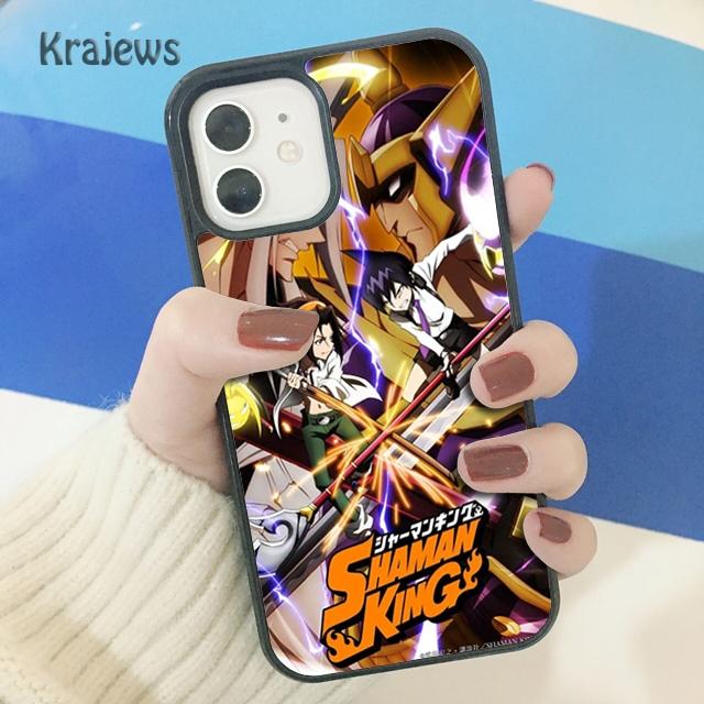 

Мягкий чехол для телефона Krajews Anime Shaman King Bling для iPhone 14 5 SE 6s 7 8 plus XR XS 11 12 13 pro max Samsung S21 S22ultra iPhone 13pro max