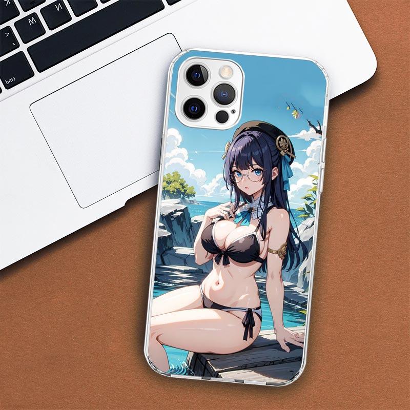 

Чехол для телефона Honkai Star Rail Pelageya для Apple iPhone 11 12 13 15 14 Pro 7 XR X XS Max 8 Plus + Mini SE с индивидуальным принтом Soft Co iPhone 7 Plus(8Plus