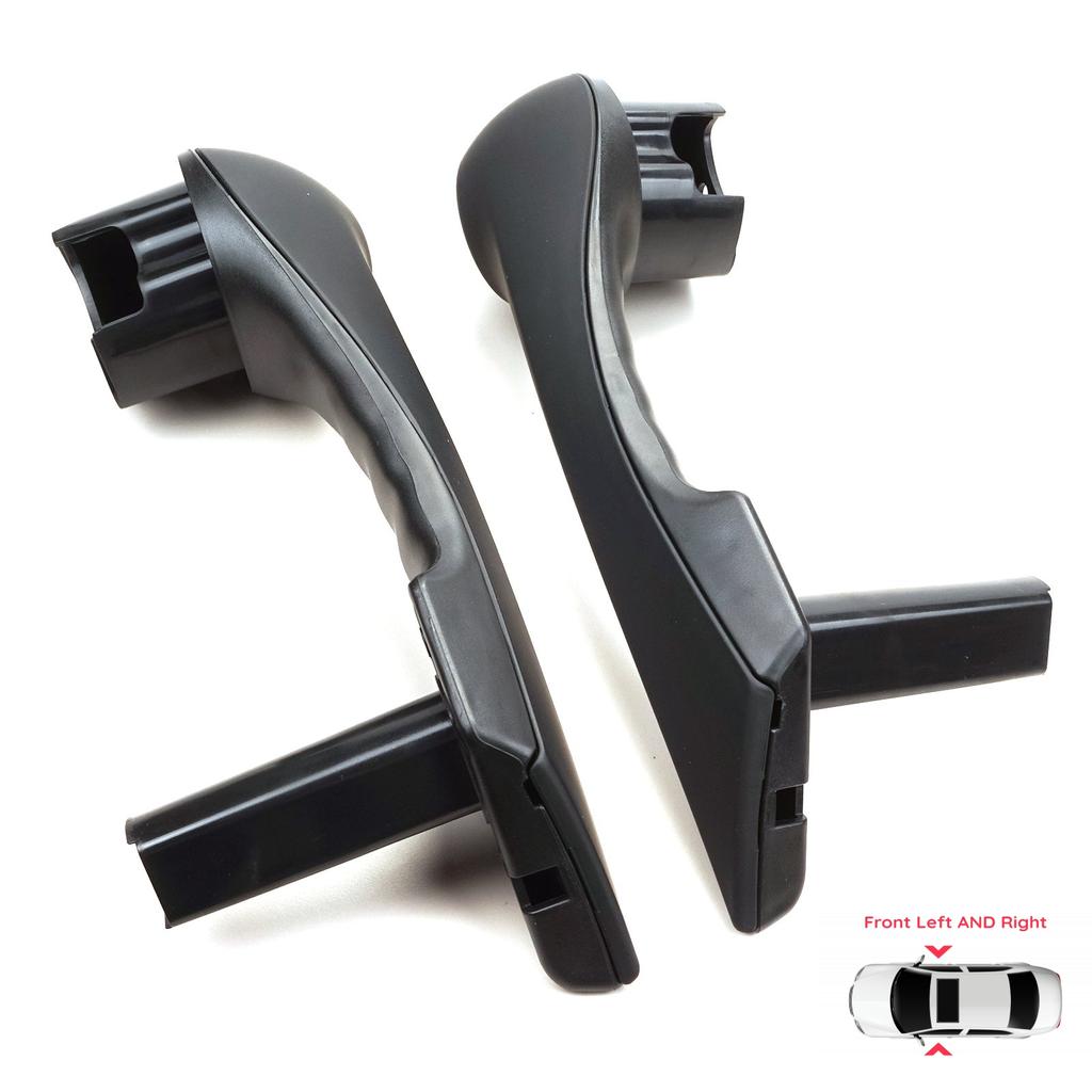 For Renault Megane 2 Front Inner Door Inside Handle Black Armrest Left Right 2002-2009 - 2pcs OEM 7701475315 7701475316