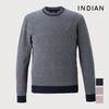 INDIAN Men'S Solid Round Neck Knit_Mivbrys1261