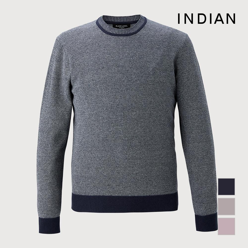 INDIAN Men'S Solid Round Neck Knit_Mivbrys1261