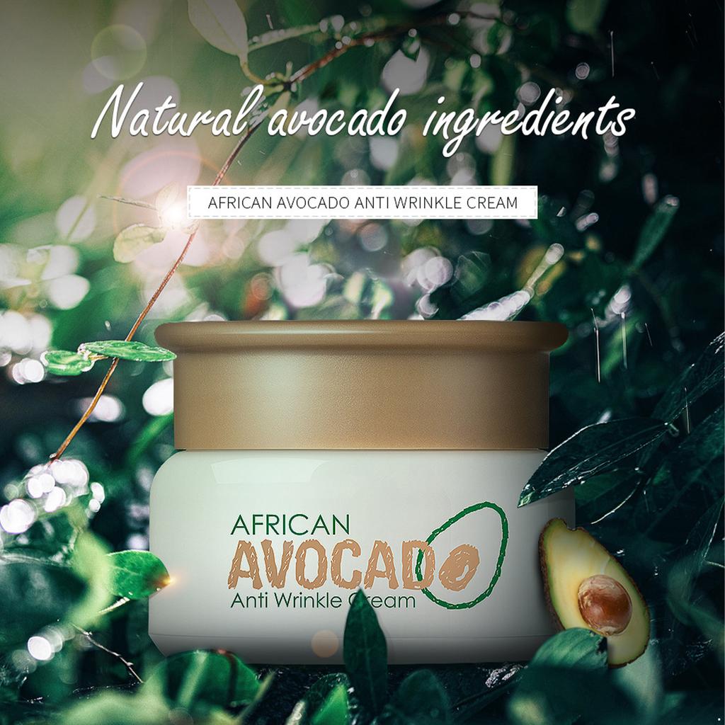 1Pc 35g African Avocado Formula Anti Wrinkle Cream – Intense Moisture, Soft & Silky Finish, No Greasy Feel, All Skin Types