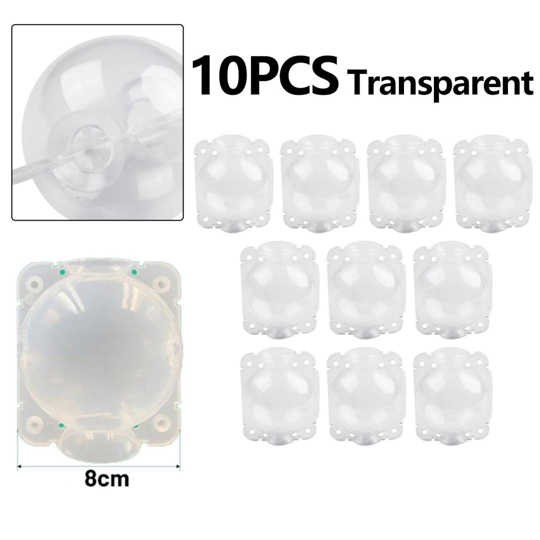 

20/10 шт. 5 см/8 см Коробка для выращивания корней растений Шар для размножения под высоким давлением Садовая прививочная коробка Многоразовое оборудование для укоренения растений