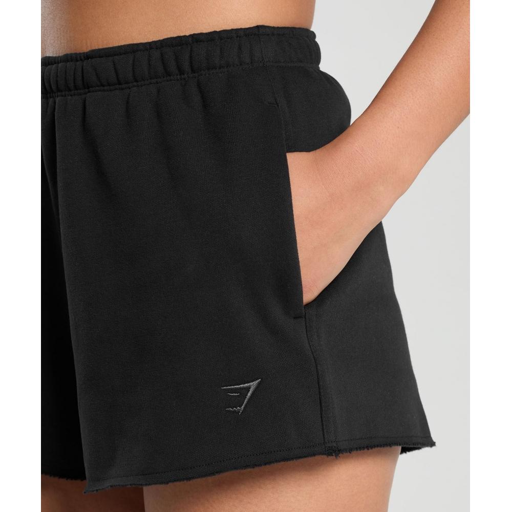 Gymshark Fleece Shorts Black B8a7e Bb2j