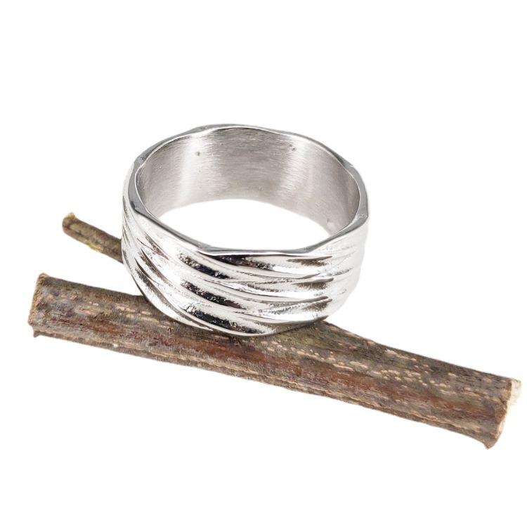 S925 Silver Ring, Personalized Trendy Men's Ring, Fashionable and Popular Jewelry, Single Ring for Men and Women