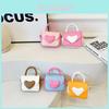 Adorable Mini Pu Jelly Bag For Girls Cute Princess Style Fashionable Crossbody Handbag