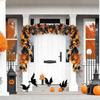 Realistic Halloween Leaf Vines Plastic Fake Leaves Hanging Decor  Front Door Decor