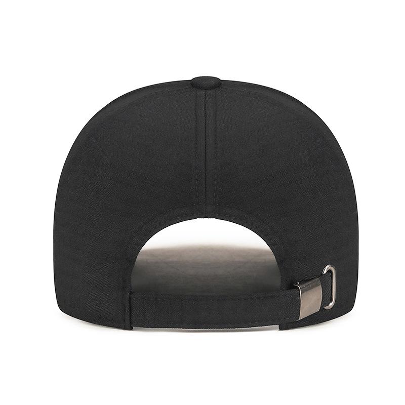 Spring Letter Men's Sunshade Baseball Cap Sunscreen Adjustable Cap for Middle-Aged and Elderly