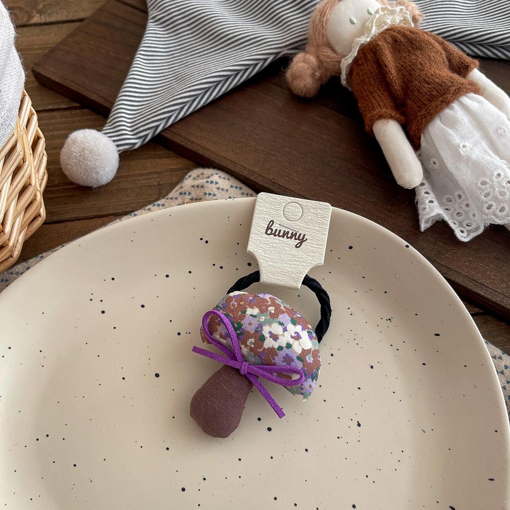 Polka Dot Love Bow Hair Rope Tie Children's Elastic Hair Band Rubber Band Ponytail Holder Elastic Headband Girl Hair Accessories