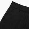 Playboo Twill Layered Skirt Pants Black