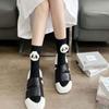 Cotton Booties Socks Cute 3D Panda Doll Crew Socks Cartoon Ankle Socks Casual Calf Socks Student Girls Middle Tube Socks