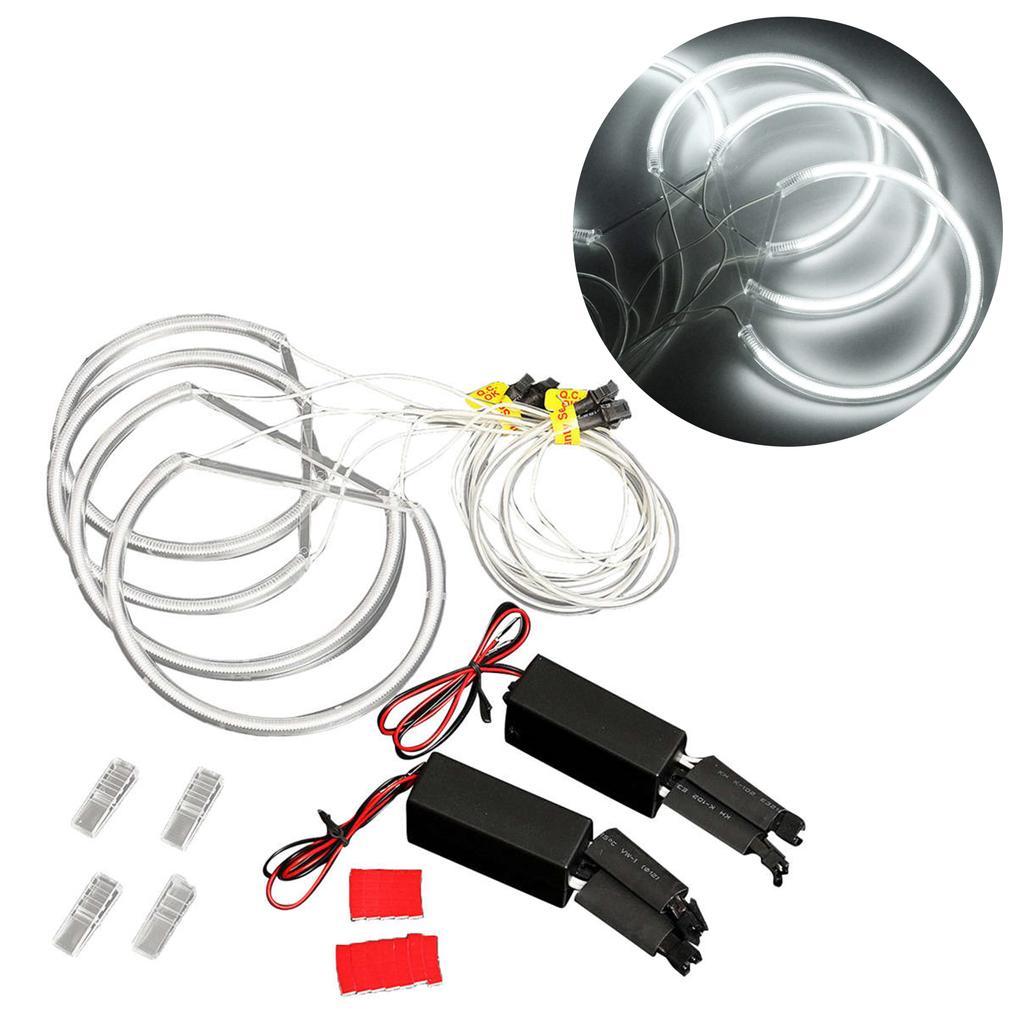 Pierścienie LED Ccfl Eye Light do E46 93-03 Wymiana Wysokiej Jasności Światło Oczy Światło Białe