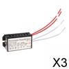 3x60W Power Voltage Transformer Converter, Convert AC 110V To AC12V for Lamps