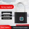 Smart Waterproof Outdoor Fingerprint Padlock: Rust-Proof, Anti-Theft, Password-Protected for Door & Cabinet Security
