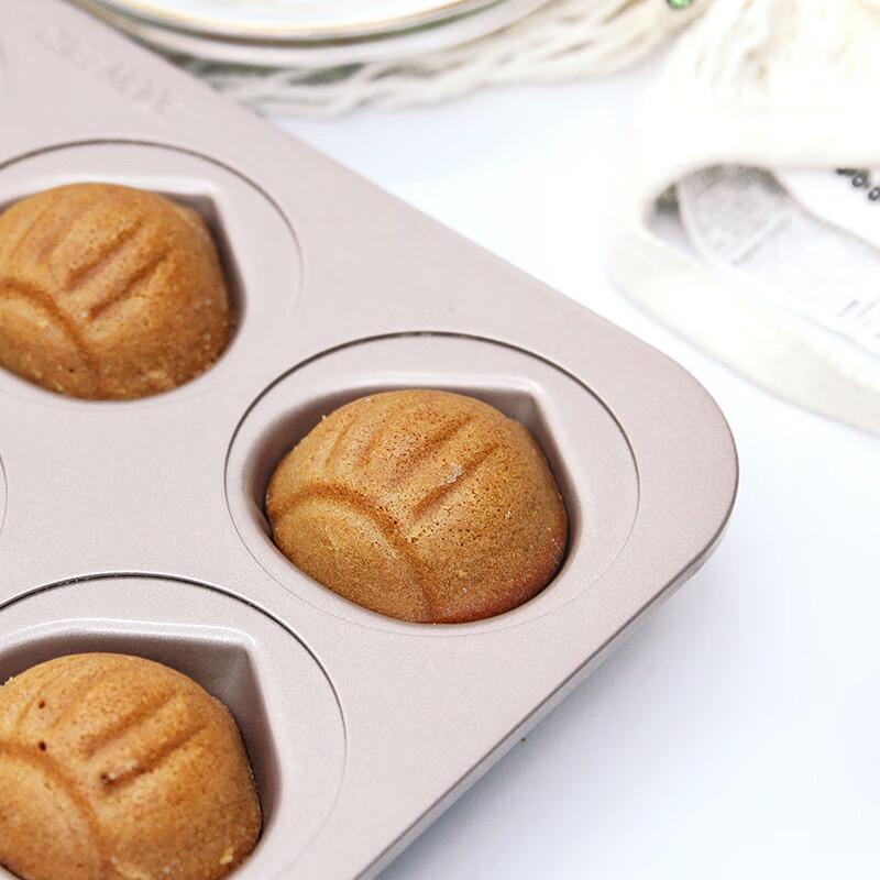 Chefmade 12-Cup Non-Stick Golden Muffin Pan