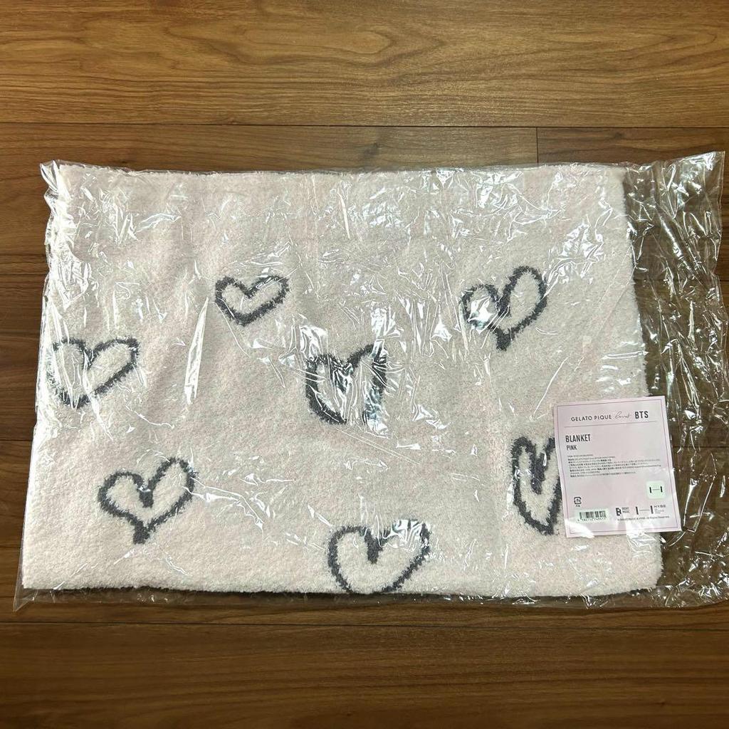 [USED] BTS Gelato Pique Blanket Pink