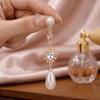 Zinc Zinc Alloy Pearl Drop Earrings Vintage Dangle Earrings Elegant Teardrop Earrings  Dating