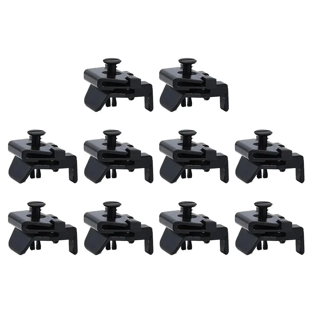 

10Pc Plastic Car Front Bumper Retaining Clips Rivets Fasteners Bumper Iinner Lining Mudguard Snap Fastener For Toyota Honda W4H4