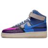 Ny Air Force 1 High '07 Premium Thunder Blue Pink Prime DV1015-437