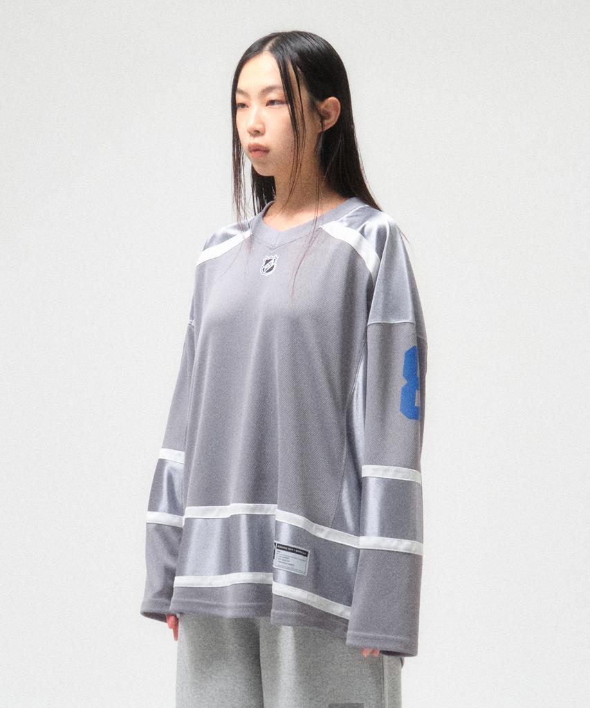 Pose Number Eight Hockey Jersey (Silver)