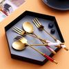 Wutuo 304 Stainless Steel Vintage Dessert Cutlery