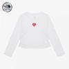 Girls Allison Long Sleeve Tee White Nt7tr54s
