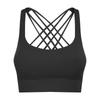 Longchen Cross-Back Bare-Feel Sports Yoga Bra