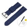 Gummi-Uhrenarmband 20mm 22mm 24mm 26mm für Panerai-Armband Silikonarmband Gummiarmband für Omega Ersatz Sport-Armband