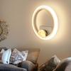 Modern Round Wall Lamp LED Acrylic Wall Light Scon Living Room Aisel Corridor Bedroom Bathroom Home Decoration Indoor Lighting