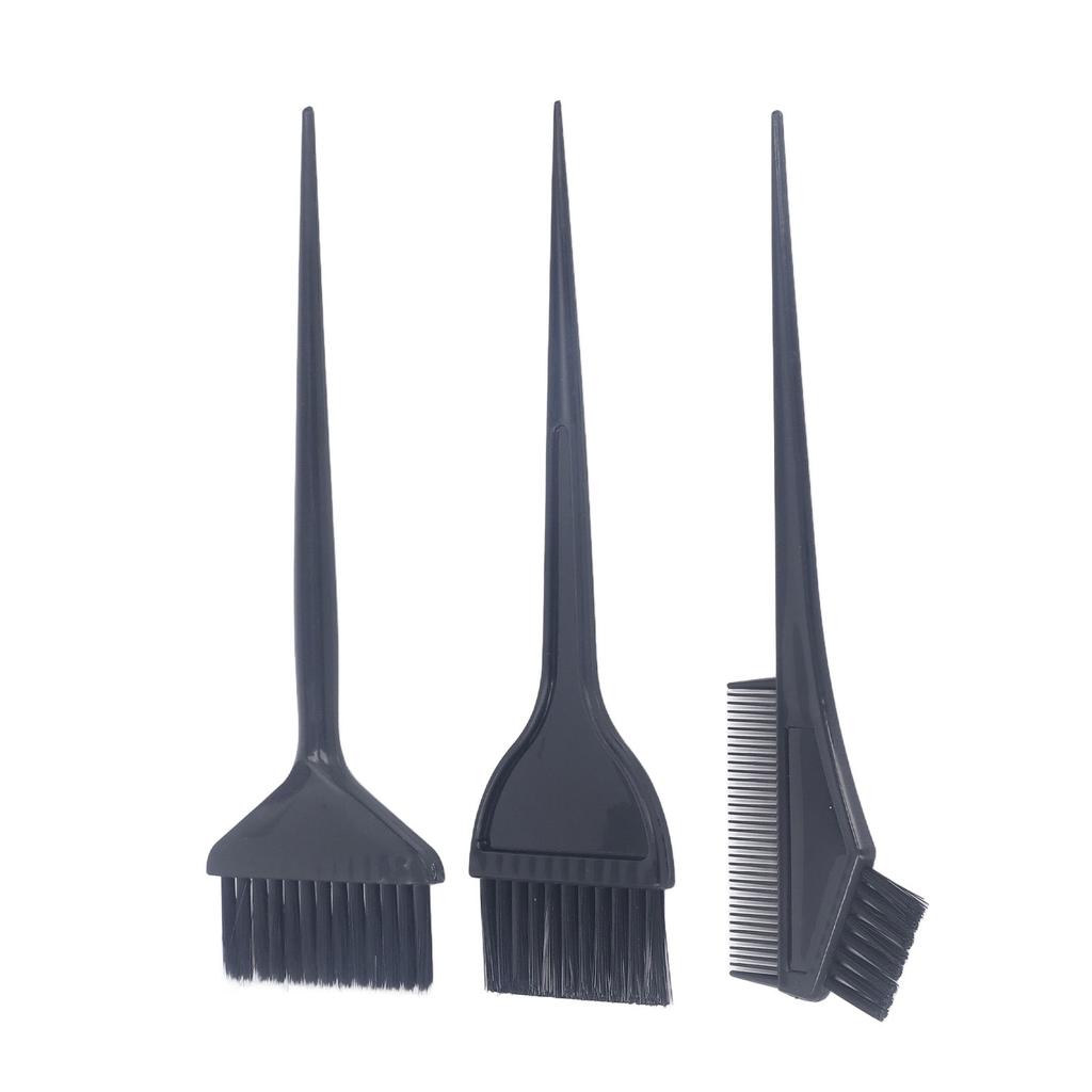 3 Stück Haarfärbe-Farbpinsel Professioneller Salon Haarfärbepinsel Haarfärbekamm Pinsel