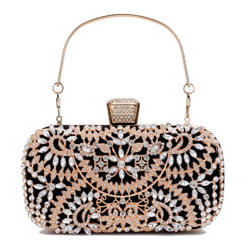 Strass-Geldbörsen für Damen, Strass-Abendtasche für Hochzeiten, Clutch, luxuriöse Handtaschen, Umhängetasche für Partys und Abschlussbälle