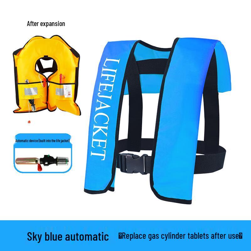Portable Automatic Inflatable Life Vest