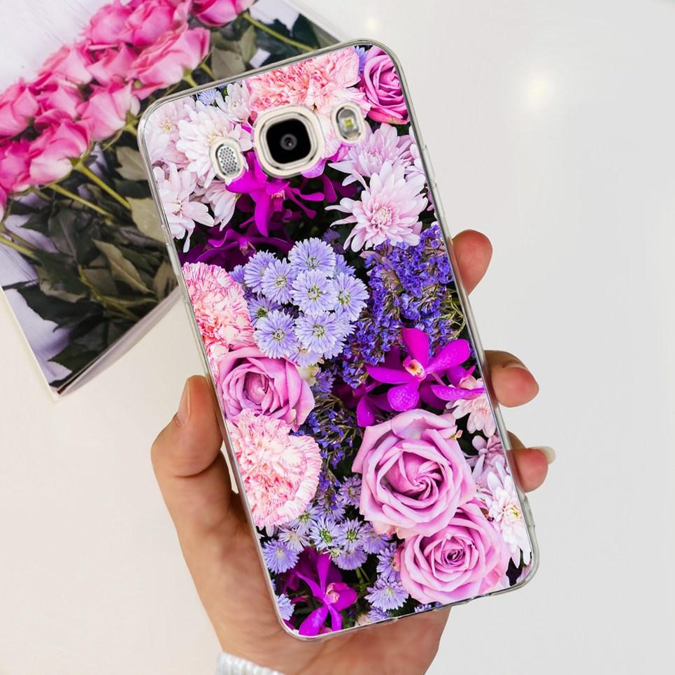 For Samsung Galaxy J5 2016 J7 2016 Phone Case Smiling Astronaut Painting Clear Housing On Samsung J7 2016 J 5 7 Galaxy Bumper
