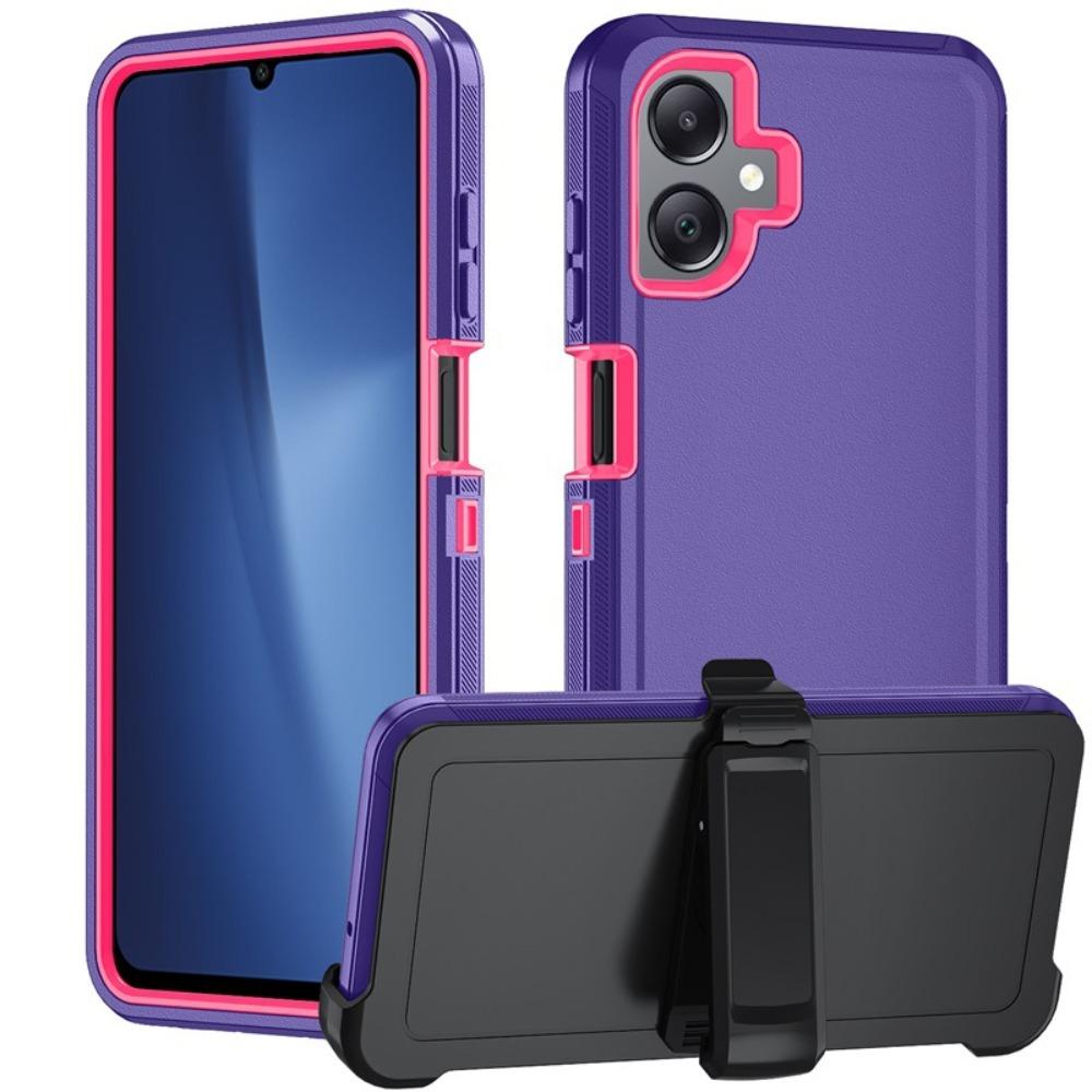 

3-Laye Shockproof Hybrid Ott-Box Case For Samsung Galaxy A54 A34 A24 A14 A04E A04S A73 A53 A33 A13 A03S 4G 5G Cover with Clip Galaxy A54 хаки