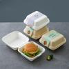 Disposable Square Wheat Straw Food Container